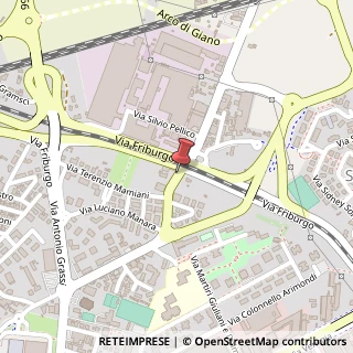 Mappa Via Pietro Maroncelli, 46, 35129 Padova, Padova (Veneto)
