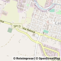 Hartă Selvazzano Dentro