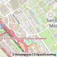 Mapa San Donato Milanese