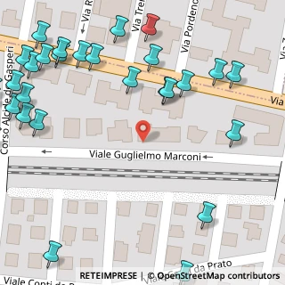 Mappa Via Guglielmo Marconi, 37042 Caldiero VR, Italia (0.08966)