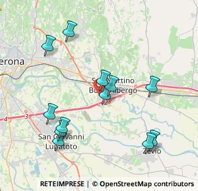 Mappa Via N. Copernico, 37036 San Martino Buon Albergo VR, Italia (3.94833)