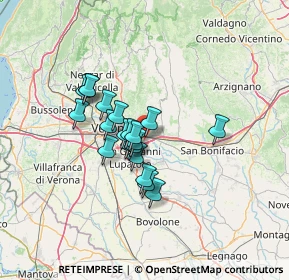 Mappa Via N. Copernico, 37036 San Martino Buon Albergo VR, Italia (9.5205)