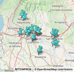 Mappa Via N. Copernico, 37036 San Martino Buon Albergo VR, Italia (10.78053)