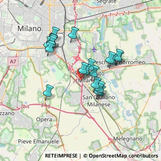Mappa Via della Liberazione, 20098 Area Industriale MI, Italia (3.178)