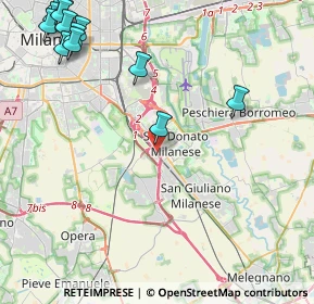 Mappa Via della Liberazione, 20098 Area Industriale MI, Italia (6.13)