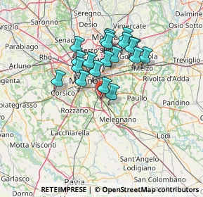Mappa Via della Liberazione, 20098 Area Industriale MI, Italia (11.162)