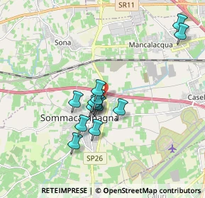 Mappa Via Antonio Salieri, 37066 Sommacampagna VR, Italia (1.47231)