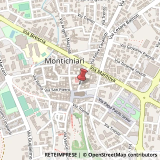 Mappa Via Felice Cavallotti,  38, 25121 Montichiari, Brescia (Lombardia)