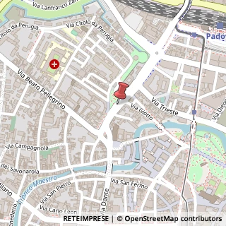 Mappa Piazzale Mazzini, 68, 35137 Padova, Padova (Veneto)
