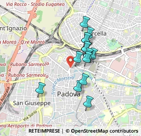 Mappa Piazzale Mazzini, 35137 Padova PD, Italia (0.672)