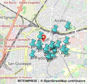 Mappa Piazzale Mazzini, 35137 Padova PD, Italia (0.71)