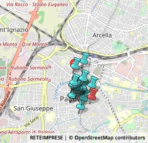 Mappa Piazzale Mazzini, 35137 Padova PD, Italia (0.6425)