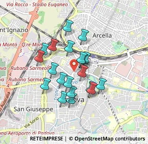 Mappa Piazzale Mazzini, 35137 Padova PD, Italia (0.6825)