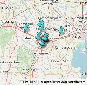Mappa Piazzale Mazzini, 35137 Padova PD, Italia (5.21)