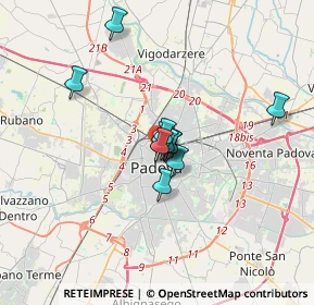 Mappa Piazzale Mazzini, 35137 Padova PD, Italia (1.9775)