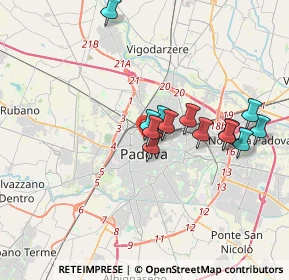 Mappa Piazzale Mazzini, 35137 Padova PD, Italia (3.05615)
