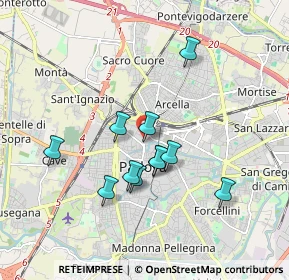 Mappa Piazzale Mazzini, 35137 Padova PD, Italia (1.52273)
