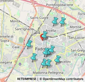 Mappa Piazzale Mazzini, 35137 Padova PD, Italia (1.78727)