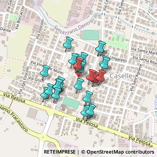Mappa Piazza Carlo Leoni, 35030 Caselle PD, Italia (0.16786)