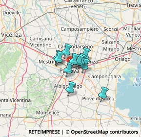 Mappa Via Trieste, 35131 Padova PD, Italia (6.63)
