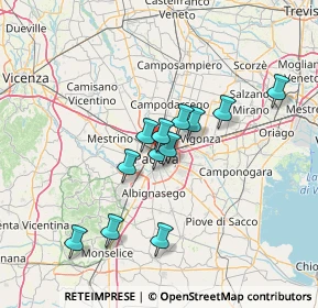 Mappa Piazzetta Gasparotto Cesira, 35131 Padova PD, Italia (11.21083)