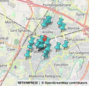 Mappa Via Trieste, 35131 Padova PD, Italia (1.222)