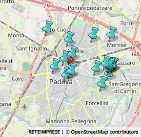 Mappa Via Trieste, 35131 Padova PD, Italia (1.55421)