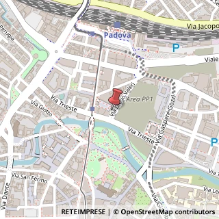 Mappa Via Diego Valeri, 5, 35131 Padova, Padova (Veneto)
