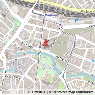 Mappa Via Trieste, 31a, 35121 Padova, Padova (Veneto)