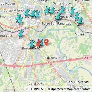 Mappa Strada Santa Caterina, 37134 Verona VR, Italia (2.6015)
