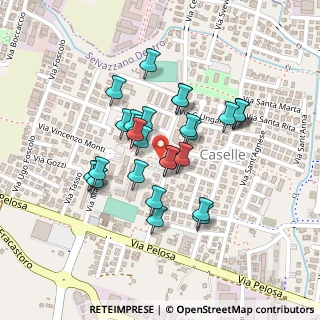 Mappa Via Ceresina, 35030 Caselle PD, Italia (0.18)