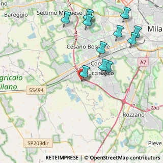 Mappa Via Padre Pio, 20090 Trezzano sul Naviglio MI, Italia (4.76917)
