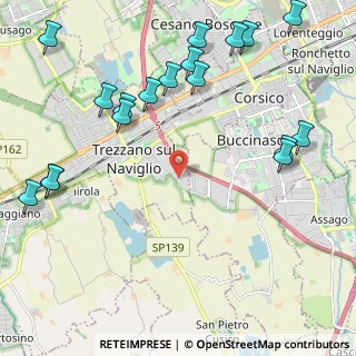 Mappa Via Padre Pio, 20090 Trezzano sul Naviglio MI, Italia (2.79667)