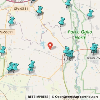 Mappa Unnamed Road, 26029 Soncino CR, Italia (6.3545)