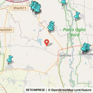 Mappa Unnamed Road, 26029 Soncino CR, Italia (6.304)