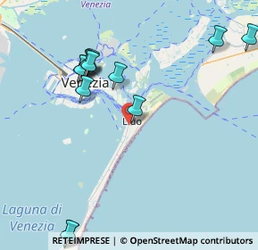 Mappa Via Biagio Zulian, 30126 Venezia VE, Italia (5.33067)