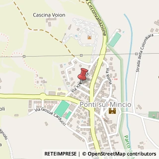 Mappa Via Giuseppe Mazzini, 32, 46040 Ponti Sul Mincio MN, Italia, 37014 Castelnuovo del Garda, Verona (Veneto)