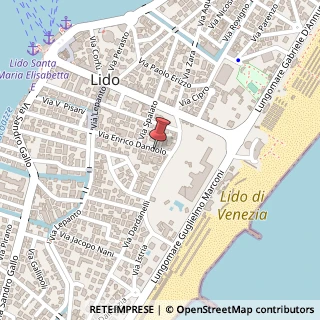 Mappa Via E. Dandolo, 56, 30173 Venezia, Venezia (Veneto)