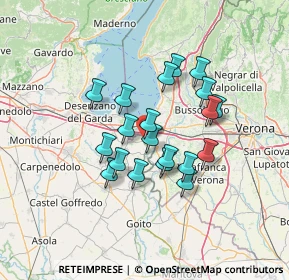 Mappa Via Roma, 46040 Ponti Sul Mincio MN, Italia (10.7745)