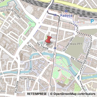 Mappa Via Trieste, 21, 35131 Padova, Padova (Veneto)