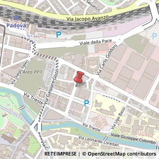 Mappa Via Giovanni Berchet, 18, 35131 Padova, Padova (Veneto)