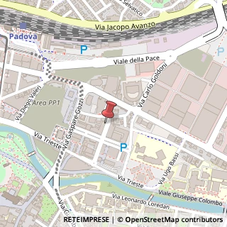 Mappa Via Giovanni Berchet, 11, 35131 Padova, Padova (Veneto)