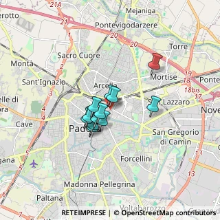 Mappa Via Carlo Rezzonico, 35131 Padova PD, Italia (1.04167)