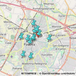Mappa Via Carlo Rezzonico, 35131 Padova PD, Italia (1.31583)