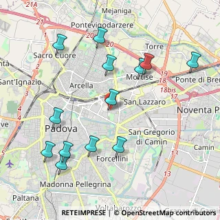 Mappa Via Don Giovanni Verità, 35131 Padova PD, Italia (2.25923)