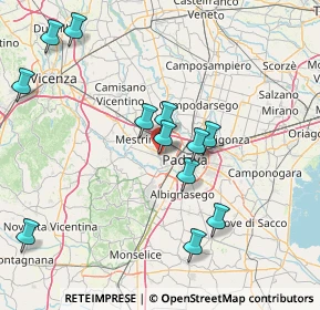 Mappa Via Verga Giovanni, 35030 Caselle PD, Italia (15.97167)
