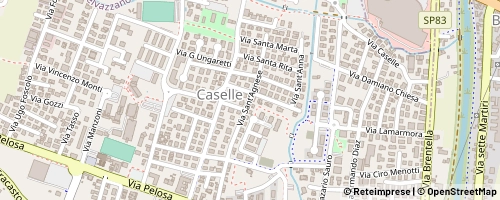Mappa Selvazzano Dentro