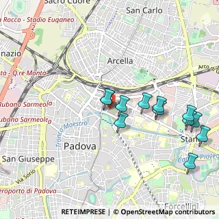 Mappa Via Diego Valeri, 35131 Padova PD, Italia (1.01)