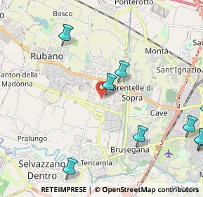 Mappa Vicolo Ceresina, 35030 Caselle PD, Italia (3.845)