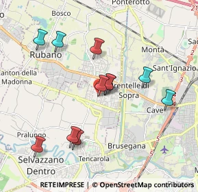 Mappa Vicolo Ceresina, 35030 Caselle PD, Italia (1.80818)